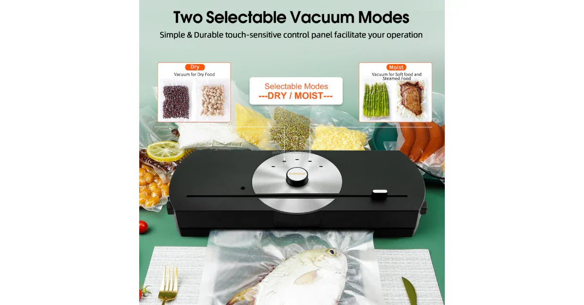 Portable Mini Electric Food Vacuum Sealer – Keep Food Fresh Longer - Omnibaya