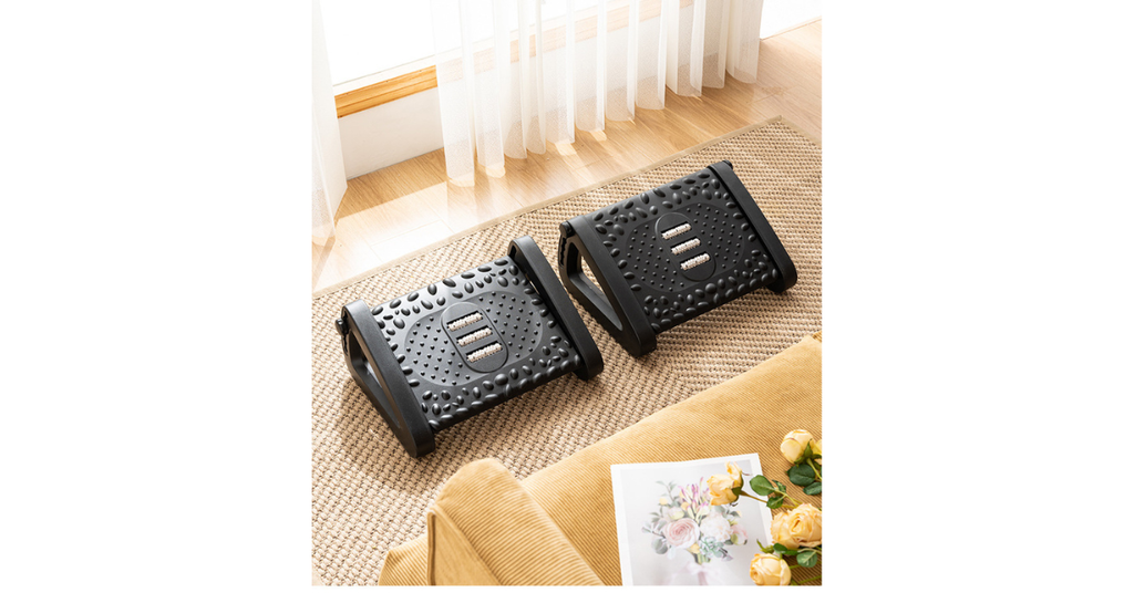 eco-friendly plastic foot rest for under desk