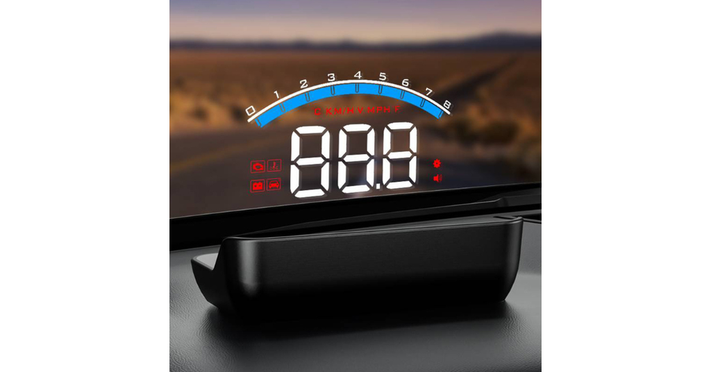 Dashboard view with HUD installed