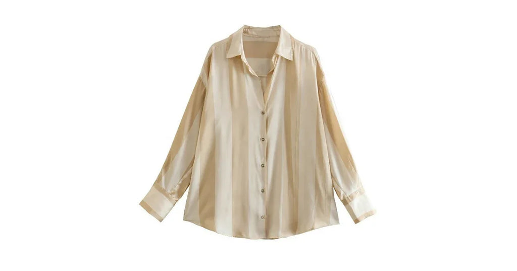 OUDINA Tassel White Blouse – 100% Cotton Women’s Shirt - Omnibaya