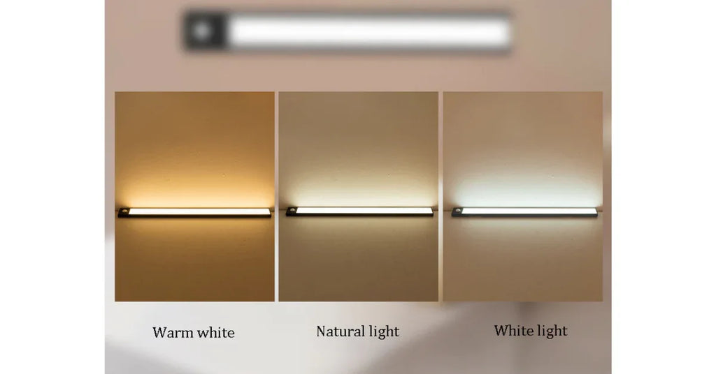 LED Motion Sensor Closet Light – Rechargeable Wireless Night Lamp - Omnibaya