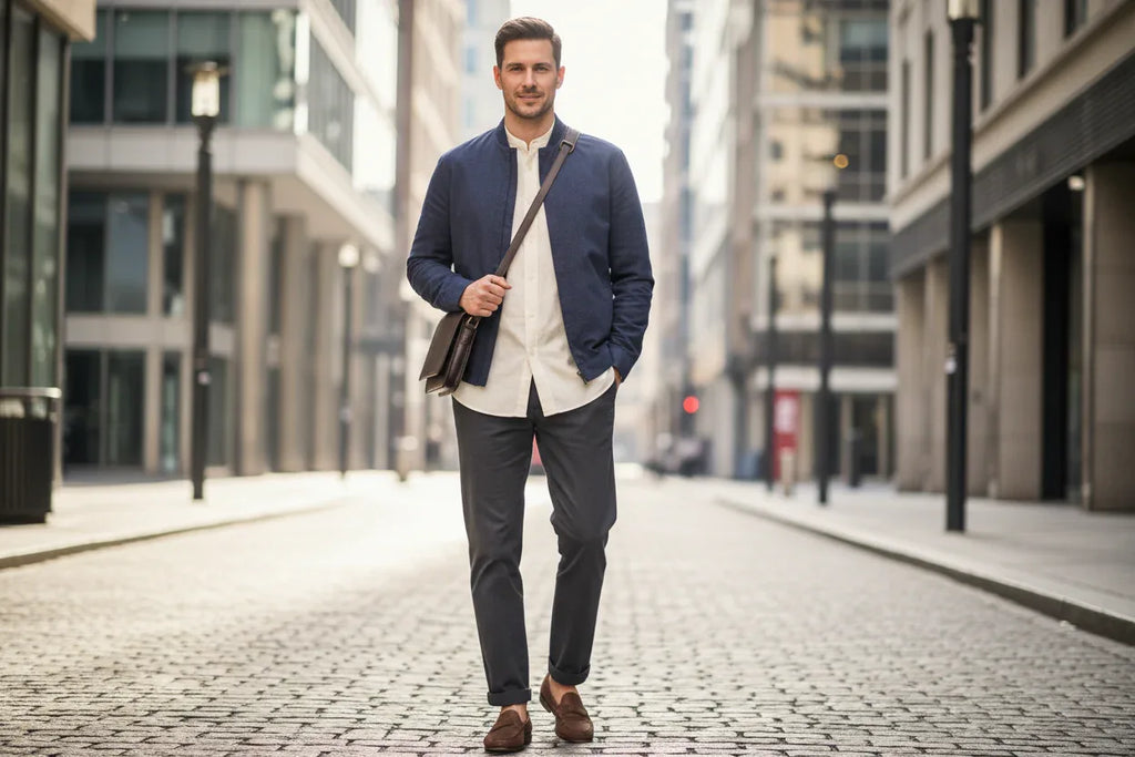 Men's Super Soft Off White Modal Stretch T-Shirt – Style Meets Comfort - Omnibaya