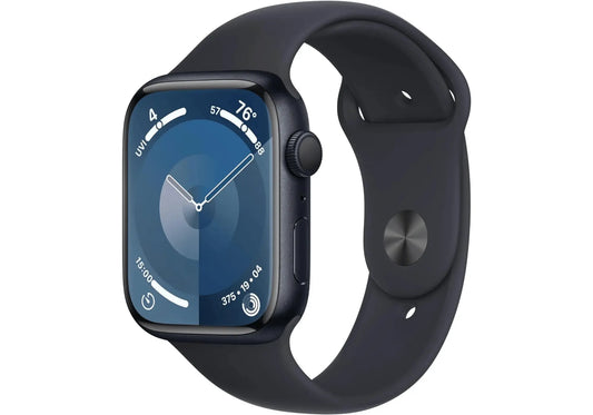100% Original Apple Watch Series 9 45mm GPS – Waterproof Smartwatch with OLED Display, Sport Band & Fitness Tracker 2025 omnibaya