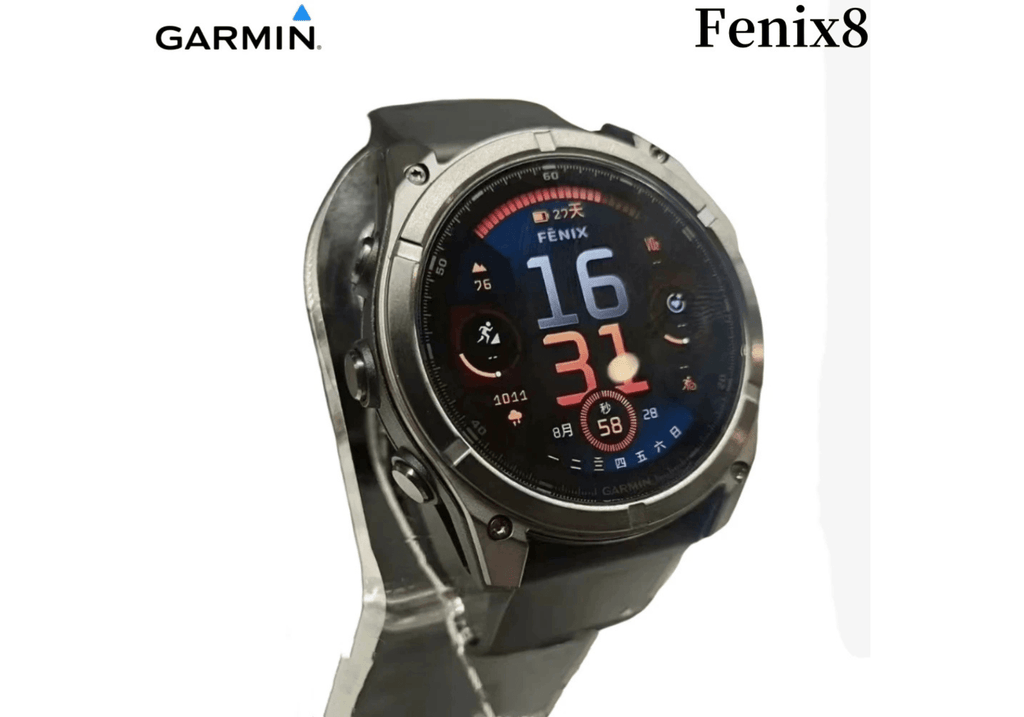 Garmin Watch Fenix 8 – AMOLED, Sapphire, Heart Rate, GPS omnibaya